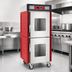 Thumbnail image #4 for Metro C5 4 Series Full Height Mobile Heated Holding Cabinet with Insulation Armour Plus, Clear Dutch Doors