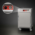 Thumbnail image #4 for Metro C5 6 Series Half-Height Mobile Heated Holding Cabinet with Solid Doors and Universal Slides, 120V