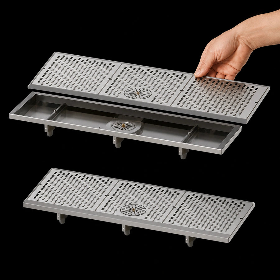 Removable Glass Rack