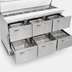 Thumbnail image #4 for Continental Refrigerator Designer Line Mighty Top 72