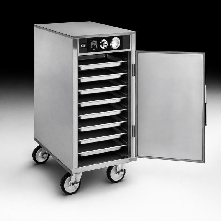 Product image #4 for Carter-Hoffmann PH128 Mobile Heated Holding Cabinet, 8 Full-Size Pan Capacity