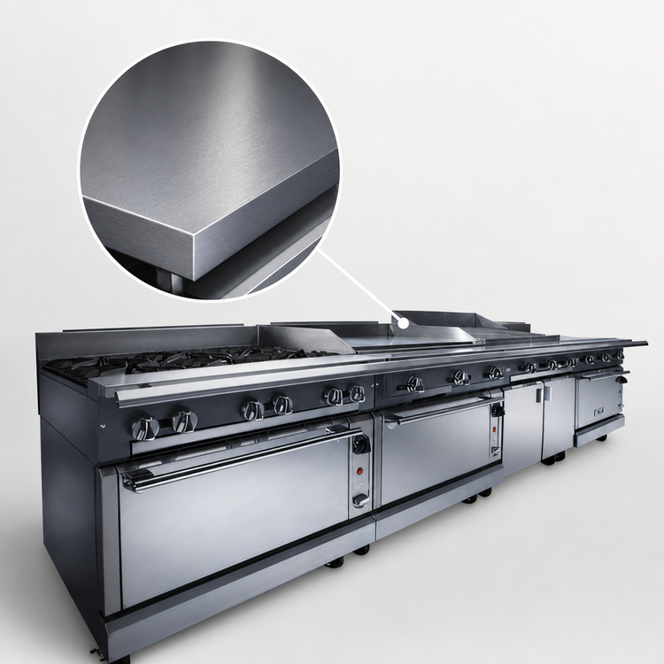 Product image #4 for Vulcan V Series Heavy Duty 24-Inch Gas Griddle Range with Storage Base and Cabinet Doors