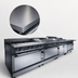 Thumbnail image #4 for Vulcan V Series Heavy Duty 24-Inch Gas Griddle Range with Storage Base and Cabinet Doors