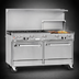 Thumbnail image #4 for Southbend Ultimate 60-Inch Gas Restaurant Range with 6 Open Burners, 24-Inch Raised Griddle/Broiler and 2 Standard Ovens