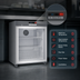 Thumbnail image #4 for Undercounter Medical-Grade Glass Door Refrigerator, 4.59 Cu. Ft., 2°C to 8°C