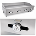 Thumbnail image #4 for Comstock-Castle Castle Series 48-Inch Countertop Gas Griddle with 1-Inch Polished Steel Plate and Thermostat Controls