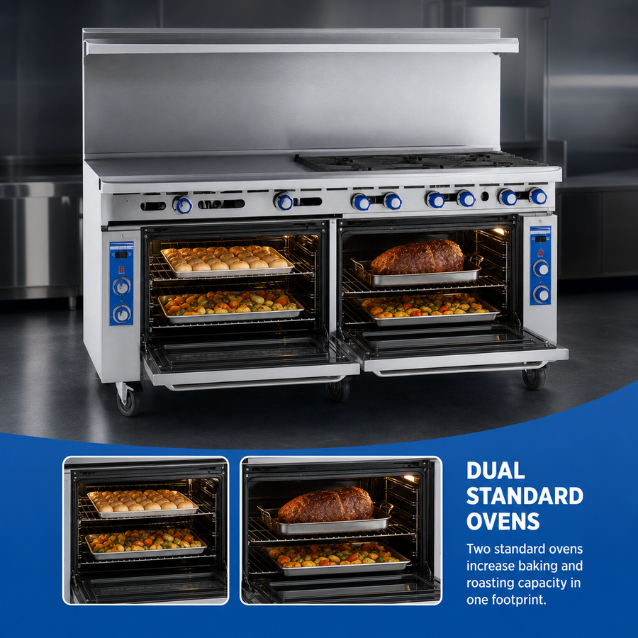 Dual Standard Ovens