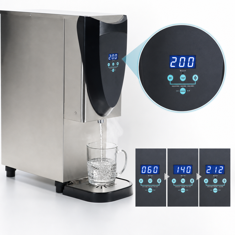 Product image #4 for BUNN 45300.0008 H3X Element SST 2-Gallon Plumbed Automatic Fill Hot Water Dispenser