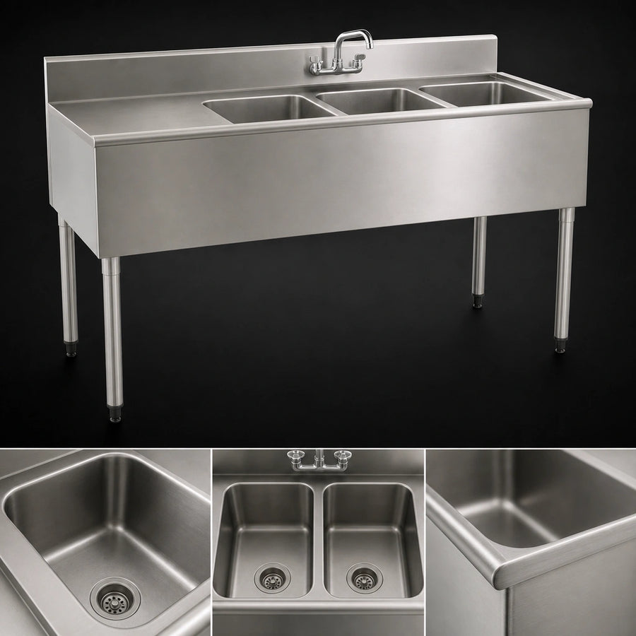 Deep-Drawn Sink Bowls