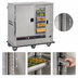 Thumbnail image #4 for FWE UHRS-7-7 Heated & Refrigerated 2-Section Transport Holding Cabinet, 62 Inch Wide