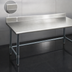Thumbnail image #4 for Eagle Deluxe Series 108 x 36-Inch 300 Series Stainless Steel Work Table with 4-1/2-Inch Backsplash and Galvanized Tubular Base