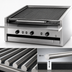 Thumbnail image #4 for MagiKitch'n 48-Inch Low Profile Countertop Gas Charbroiler with Ceramic Coal Grate and 6-Inch Service Shelf