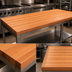 Thumbnail image #4 for Boos Block American Cherry Edge Grain Kitchen Countertop, 84 x 30 x 3 Inches, Varnique Finish
