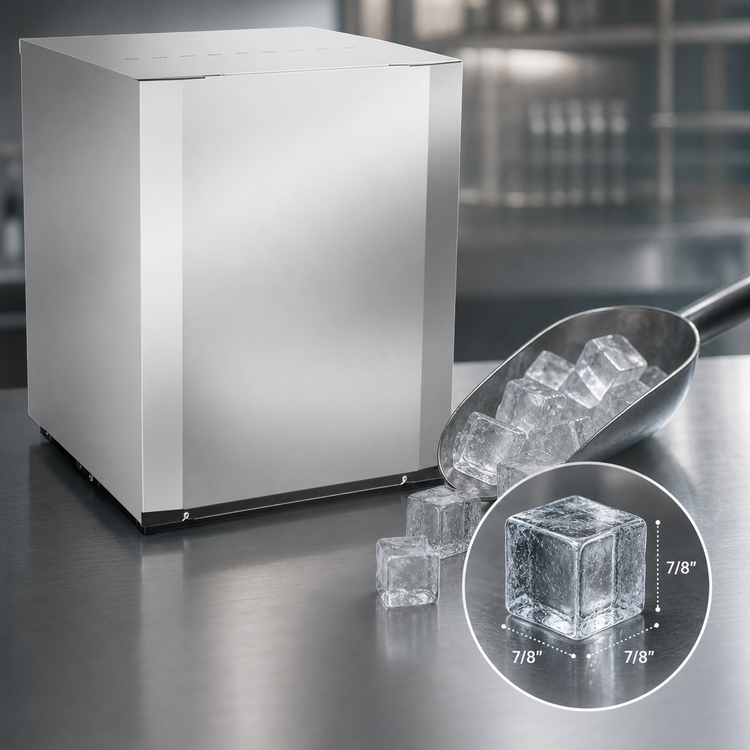 Product image #5 for Ice-O-Matic Elevation Series Modular Full-Size Cube Ice Maker, Remote Cooled, 22-1/4 Inch Wide