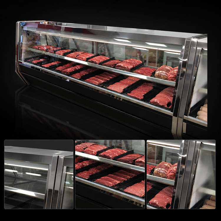 Product image #4 for Howard-McCray 40E Series 52-1/2-Inch Wide Remote Red Meat Service Case with LED Lighting