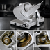 Thumbnail image #4 for Omas Trento 12-Inch Heavy-Duty Gear-Driven Manual Gravity Feed Meat Slicer