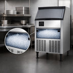 Thumbnail image #4 for Eurodib USA Resolute Ice Systems ICB16080 Full-Size Dice Cube Ice Machine with 80 lb Bin, 160 lb/24 Hr Production, Air-Cooled