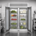 Thumbnail image #4 for Turbo Air PRO Series Roll-In Two-Section Reach-In Refrigerator with Two Glass Doors