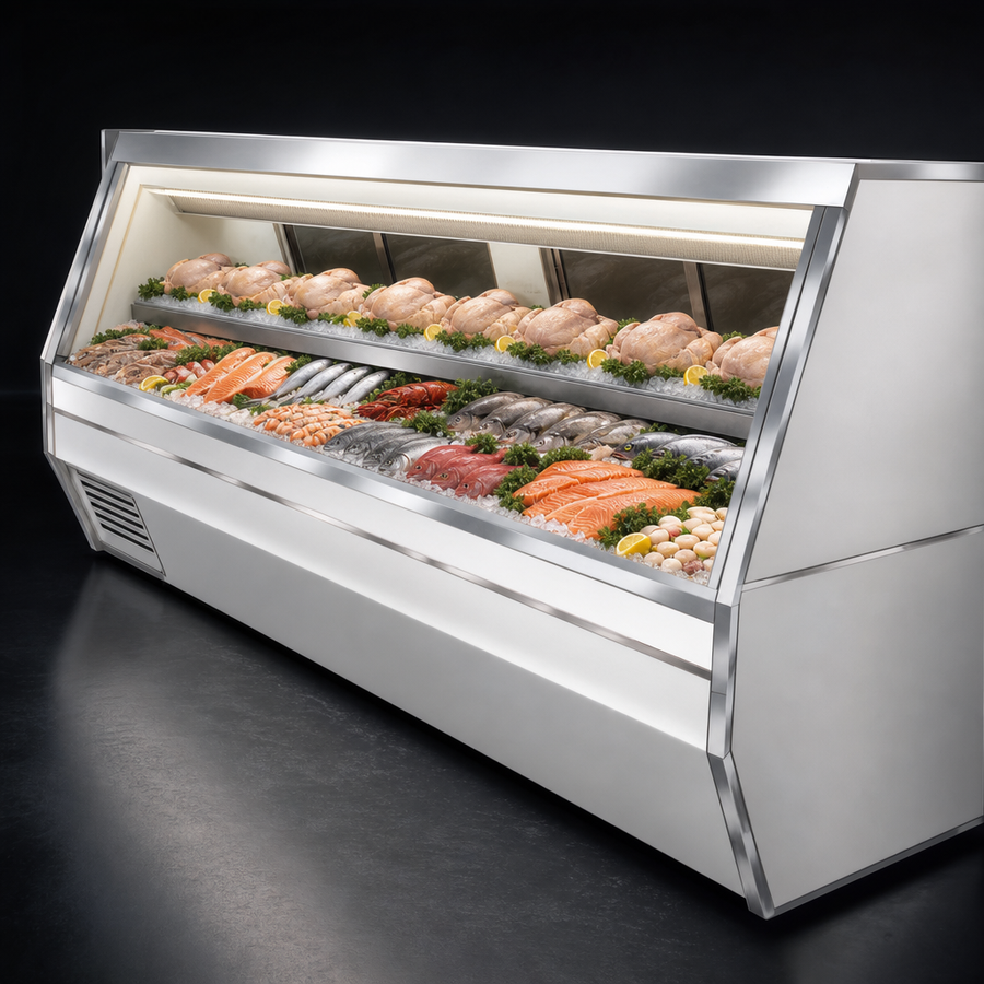 Double-Duty Fish And Poultry Case
