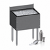 Thumbnail image #4 for CHOICE Extra Deep Stainless Steel Underbar Ice Bin with Built-In 10-Circuit Cold Plate, 30 Inch W x 19 Inch D, 116 lb. Capacity