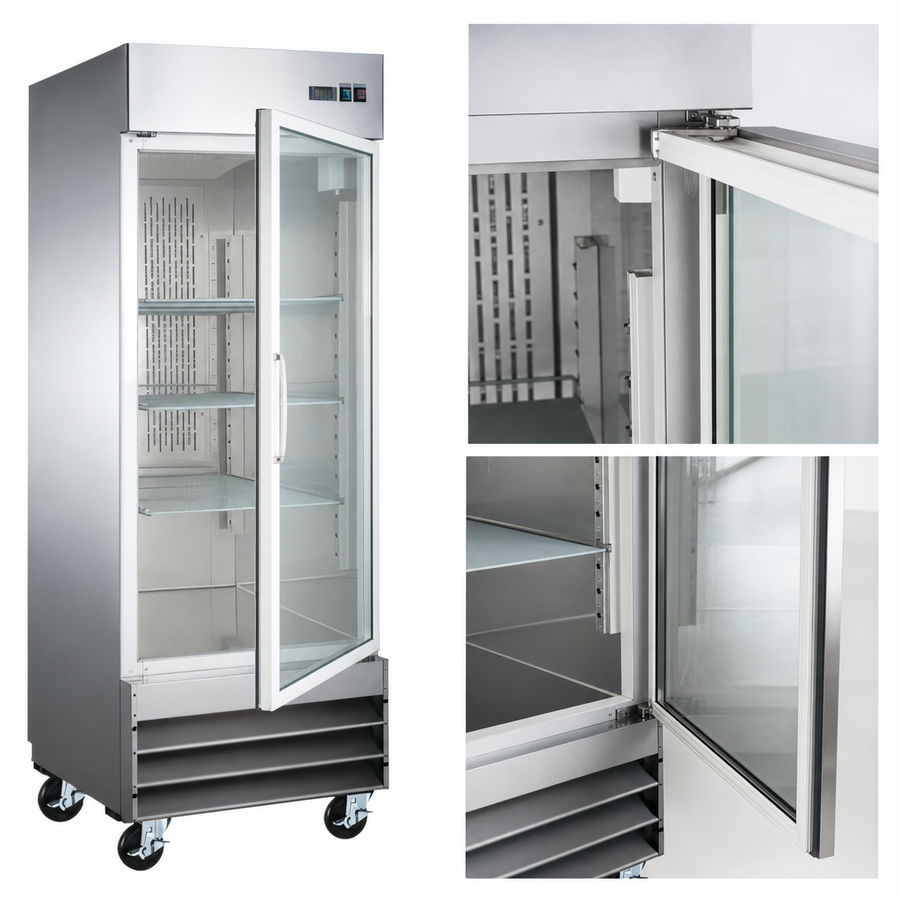 Hinged Glass Door