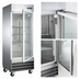 Thumbnail image #4 for One-Section 23 Cu. Ft. Reach-In Glass Door Merchandiser Refrigerator, Self-Contained Bottom-Mount, Stainless Steel