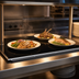 Thumbnail image #4 for Portable Heated Black Ceramic Glass Warming Shelf, 36 Inch, Thermostatic 100°F to 200°F