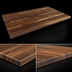 Thumbnail image #4 for Boos Block Blended Edge Grain American Black Walnut Kitchen Countertop, 36 x 36 x 1-1/2 Inch, Varnique Finish