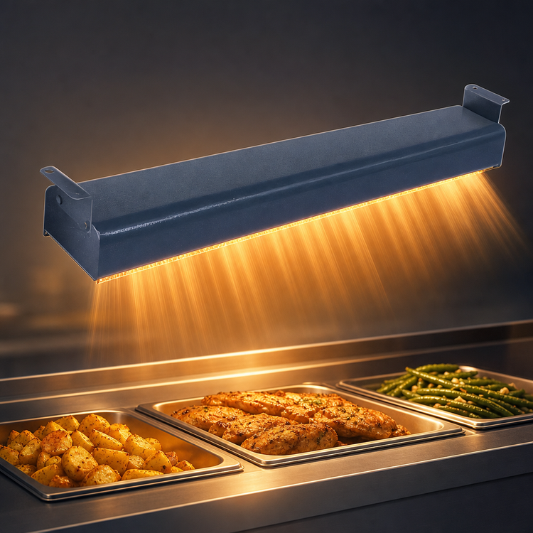 Product image #4 for Hatco Glo-Ray Narrow 30-Inch Unlighted Infrared Strip Heater, 660 Watts