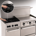 Thumbnail image #4 for Vulcan Endurance 60-Inch Commercial Gas Range with 4 Burners, 36-Inch Griddle, Standard Oven and Convection Oven