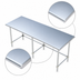Thumbnail image #4 for 108-Inch x 18-Inch Stainless Steel Open Base Work Table