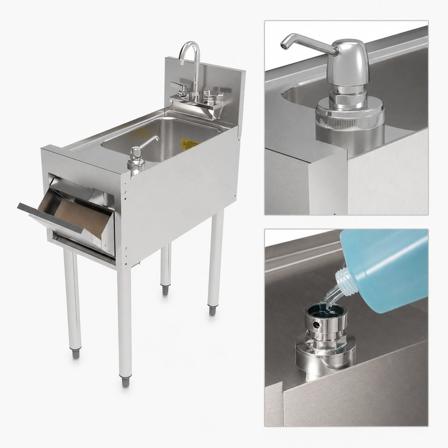 Integrated 16 Oz. Soap Dispenser