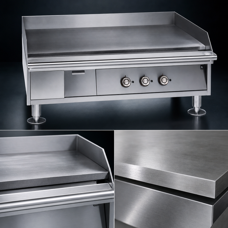 Product image #4 for Lang Marine Heavy Duty Electric Countertop Griddle with 48 x 23-Inch Cooking Surface
