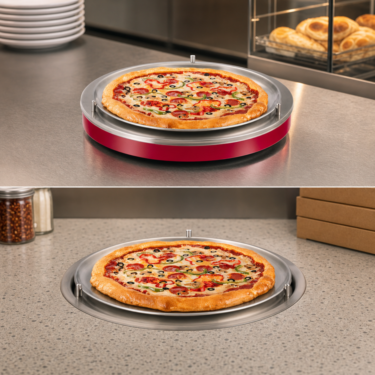Product image #4 for Hatco GRSR-15 15-Inch Round Freestanding Heated Warming Shelf