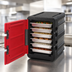 Thumbnail image #4 for Metro Mightylite ML400 6-Pan Front-Load Insulated Food Pan Carrier