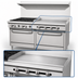 Thumbnail image #4 for Southbend S-Series 60-Inch Commercial Gas Restaurant Range with 6 Open Burners, 24-Inch Griddle, and 2 Standard Ovens