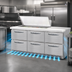 Thumbnail image #4 for Continental Refrigerator Mighty Top SW72N18M-FB-D 72