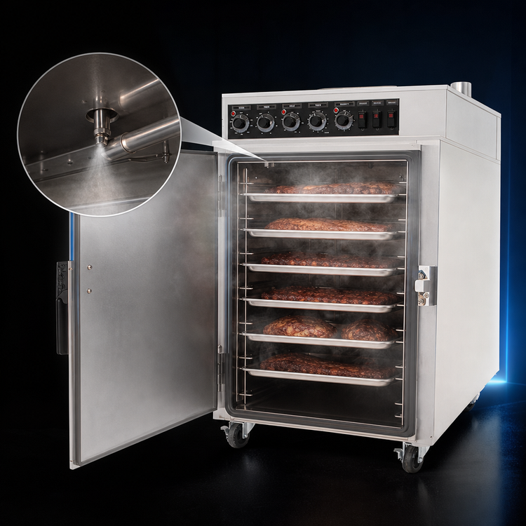 Product image #4 for NU-VU SMOKE6 Half-Size Electric Cabinet Style Oven/Smoker, 6 Full-Size Sheet Pan Capacity