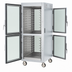 Thumbnail image #4 for Metro C5 8 Series Mobile Full-Height Pass-Thru Controlled Temperature Heated Holding Cabinet with Dutch Double-Pane Glass Doors and Universal Wire Slides