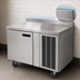 Thumbnail image #4 for Delfield 60-Inch Two-Section Refrigerated Work Table with 4-Inch Backsplash, 15.12 Cu. Ft., Side-Mounted R290 Refrigeration