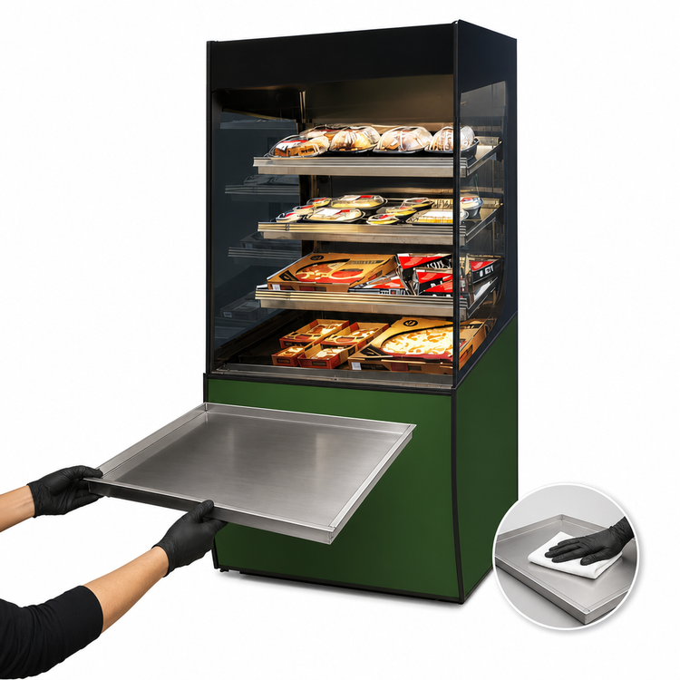Product image #4 for Federal Industries Vision Series Heated Self-Serve High Profile Hot Food Merchandiser, 36 x 33 x 60 Inches