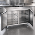 Thumbnail image #4 for Hurakan by Equip.me 36-Inch Two-Section Undercounter Refrigerator with Solid Doors