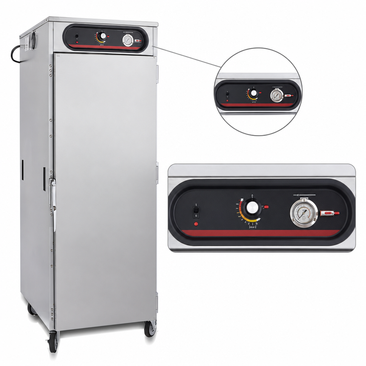 Product image #5 for hotLOGIX HL7-18 Full Height Insulated Heated Holding Cabinet