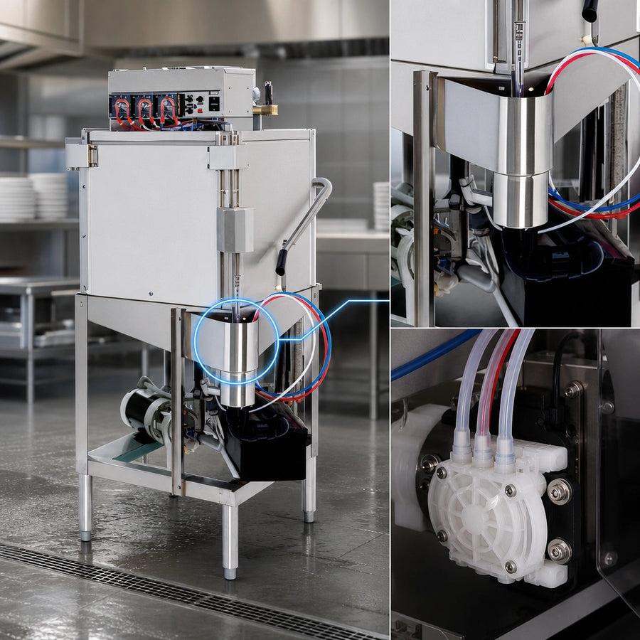 Built-in Chemical Pumps