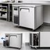 Thumbnail image #4 for Turbo Air J Series 36-Inch 1-Section Side Mount Undercounter Freezer, 6.37 Cu. Ft.