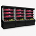 Thumbnail image #4 for Howard-McCray Ovation Series 63-Inch Remote Meat Open Merchandiser with LED Lighting, Black