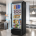 Thumbnail image #4 for True One-Section Glass Door Refrigerated Merchandiser with Health Safety Timer