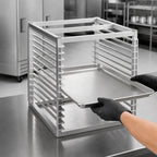 Thumbnail image #4 for Channel Manufacturing RIW-13S Stainless Steel Reach-In Refrigeration Bun Pan Rack, End Load, 13-Pan Capacity