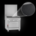 Thumbnail image #4 for Southbend Platinum 36-Inch Heavy Duty Gas Charbroiler Range with Cabinet Base and Cast Iron Grates