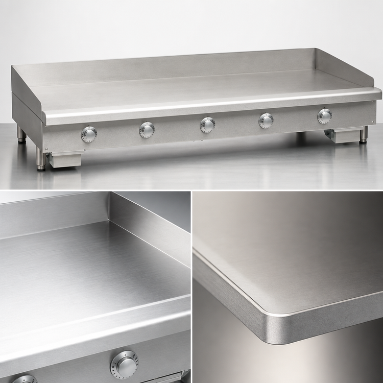 Product image #4 for Imperial ITG-60-E 60-Inch Electric Countertop Griddle with Thermostatic Controls